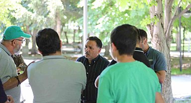 Vali Çiçek vatandaşlarla bir araya geldi