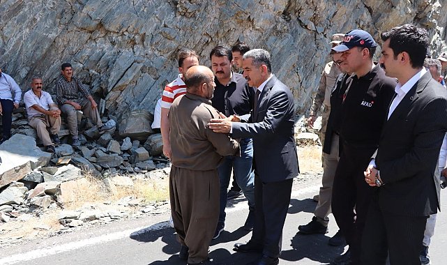 Vali Ekici, Habur Çayı'ndaki arama çalışmalarını yerinde inceledi