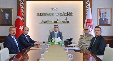 Vali Eldivan Spor Güvenliği Değerlendirme Toplantısına katıldı