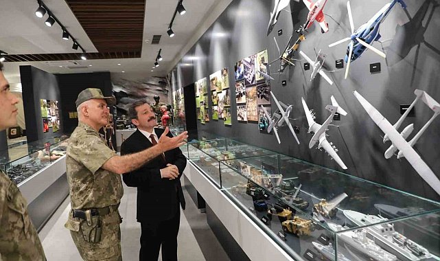 Vali Tavlı, askeri eğitim alanlarını inceledi