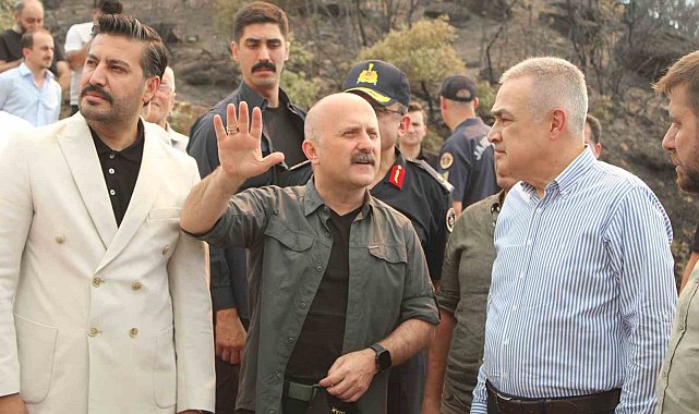 Vali Varol: "Yangını tamamen kontrol altına almak için 805 personel sahada görev yapıyor"