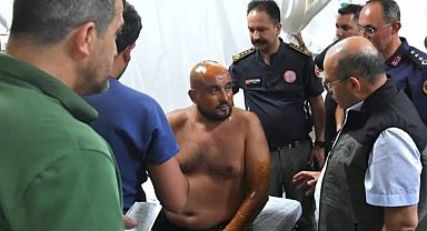 Yangında İHA muhabiri ve İtfaiye Daire Başkanı yaralandı