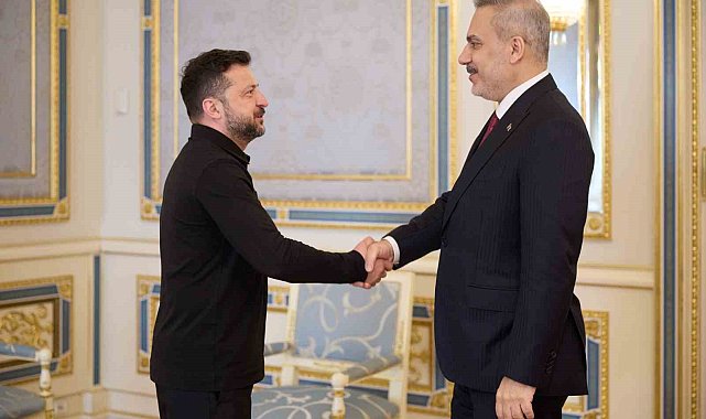 Zelenskiy, barışın sağlanmasına yönelik çabaları nedeniyle Türkiye ve Bakan Fidan'a teşekkür etti