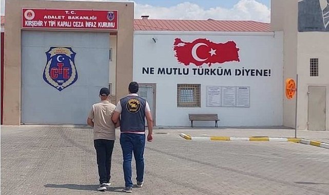 10 yıl hapis cezasıyla aranan hükümlü yakalandı