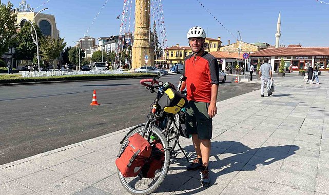 13 yıllık bisiklet tutkunu, en büyük hayali için dünyayı pedallayacak