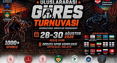 15 ülkeden bin 19 güreşçi Malatya'da mindere çıkacak