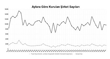 2026'nın ilk 7 ayında kurulan şirket sayısı yüzde 7,4 arttı