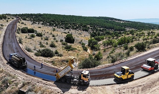 4 ilçeyi birbirine bağlayan Gömce-İmrallı Yolu ulaşıma açıldı