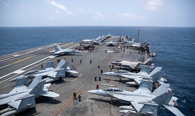ABD, USS George Washington uçak gemisini Orta Doğu'ya konuşlandırdı