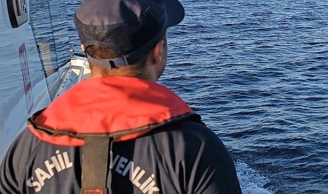 Açıldığı denizden geri dönemeyen şahsı Sahil Güvenlik kurtardı
