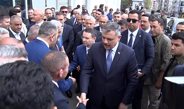 Adalet Bakanı Akın Gürlek ve İçişleri Bakanı Mustafa Çiftçi Esenyurt'ta