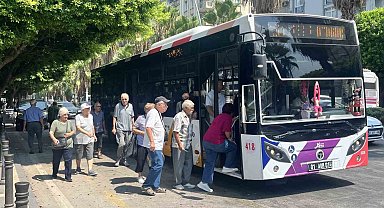 Adana'da toplu taşımada klima çilesi