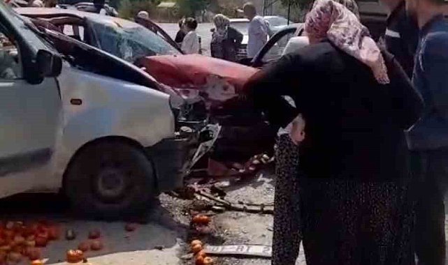 Adana'da trafik kazası: 2 yaralı