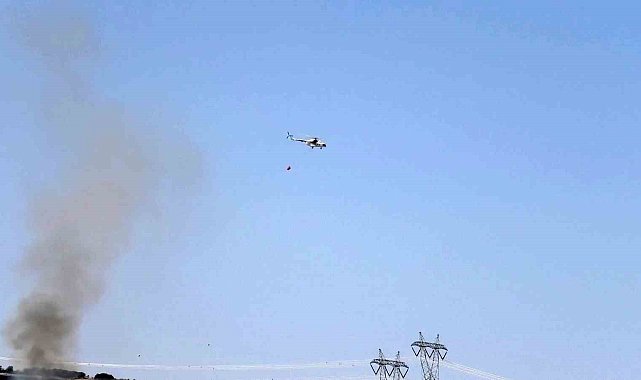 Adıyaman'da orman yangını: Havadan ve karadan müdahale edildi