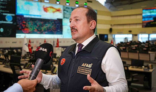 AFAD Başkanı Pehlivan: "Afet ve Acil Durum Yönetim Merkezi'nde 150 binin üzerinde kameraya bağlanabiliyoruz"