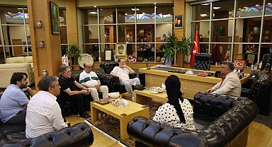 Ahmet Özhan'dan DPÜ'ye ziyaret: Kütahya'nın Mevlevî ve tasavvufî ruhu konuşuldu