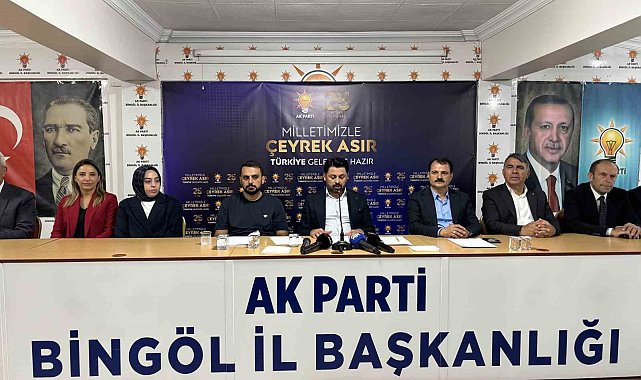 AK Parti Bingöl İl Başkanı Seven: "25 yıldır, Türkiye'yi her alanda büyütmenin ve güçlendirmenin mücadelesini verdik"