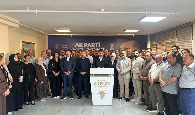 AK Parti Kayseri İl Başkanı Okandan: "Milletimizle çeyrek asır, Türkiye geleceğe hazır"