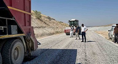 Akçadağ Belediyesi asfalt mesaisini sürdürüyor