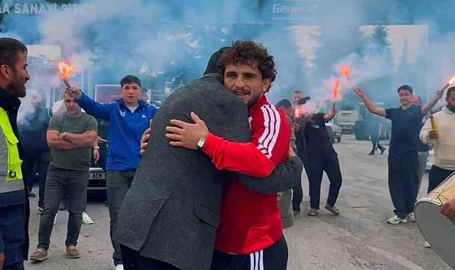 Akdeniz Oyunları şampiyonu Ahmet Duman memleketinde coşkuyla karşılandı