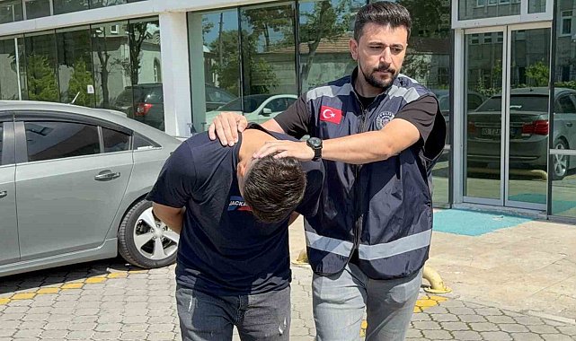 Akülü çocuk aracının tekerleğine zulalanmış metamfetamin ile yakalanan şahıs tutuklandı