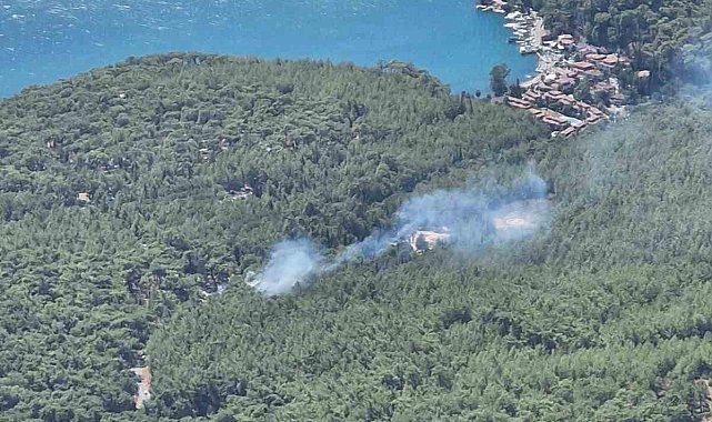 Akyaka'da korkutan yangın hızlı müdahaleyle söndürüldü