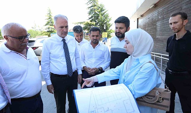 Alanyurt yüzme havuzunda yapım çalışmaları sürüyor