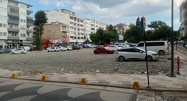 Ali Paşa Çarşısı'nın yeri otopark oldu, toz sorunu başladı! Gözler belediyede