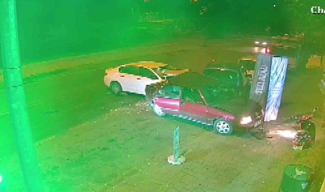 Alkollü sürücü aniden gaza bastı, ortalık savaş alanına döndü