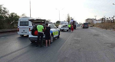 Alkollü sürücünün kullandığı kamyonet otomobile çarptı: 1 yaralı