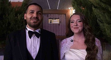 Amerikalı geline Gaziantep'te Türk usulü kına gecesi ve telli duvaklı düğün