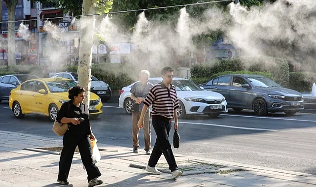 Ankara Büyükşehir'den Başkentlilere özel serinletme sistemi
