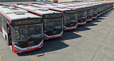 Ankara'da toplu taşımaya 15 yeni otobüs