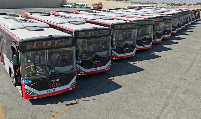 Ankara'da toplu taşımaya 15 yeni otobüs