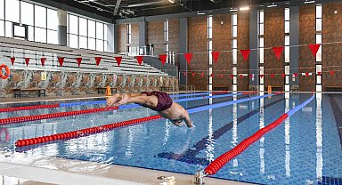 Ankara'ya yeni spor kompleksi! Cumhuriyet Yüzme Havuzu açıldı