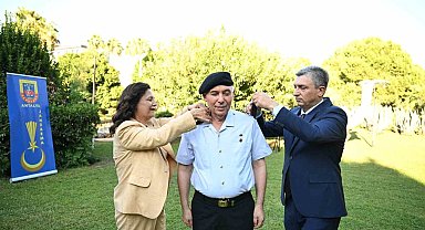 Antalya İl Jandarma Komutanlığında rütbe terfi töreni