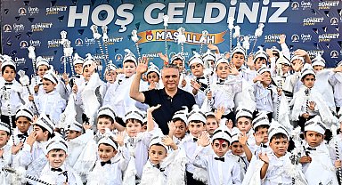 Antalya Muratpaşa'da 122 çocuktan erkekliğe ilk adım