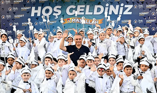 Antalya Muratpaşa'da 122 çocuktan erkekliğe ilk adım