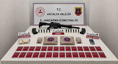 Antalya'da uyuşturucu operasyonu