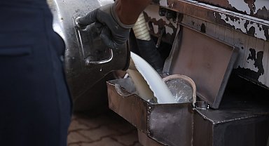 Antalya'da süt üreticilerine tank desteği