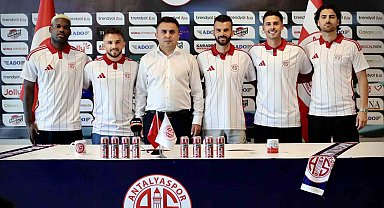 Antalyaspor transfer yasağını kaldırdı, 5 futbolcuyla sözleşme imzaladı
