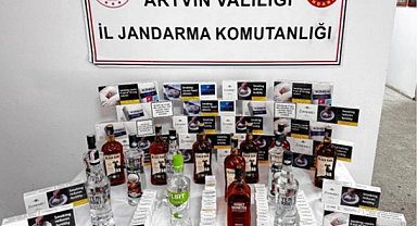 Artvin'de kaçakçılıkla mücadelede 10 gözaltı!