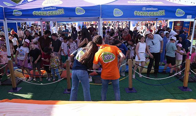 ASELSAN Çocuk Şenliği Nevşehir'de çocuklarla buluştu