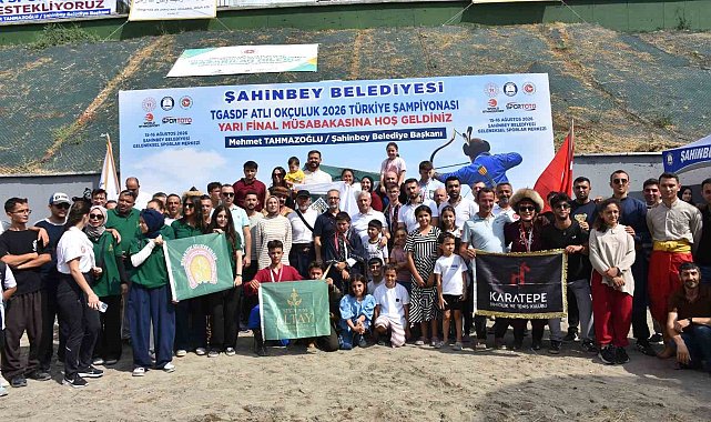 Atlı Okçuluk Türkiye Şampiyonası Yarı Finali Gaziantep'te yapıldı
