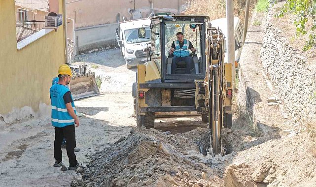 Aydın Büyükşehir Belediyesi'nden Köşk Başçayır'da 3,9 milyon TL'lik altyapı yatırımı