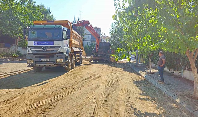 Aydın Büyükşehir'den 17 ilçede eş zamanlı yol seferberliği
