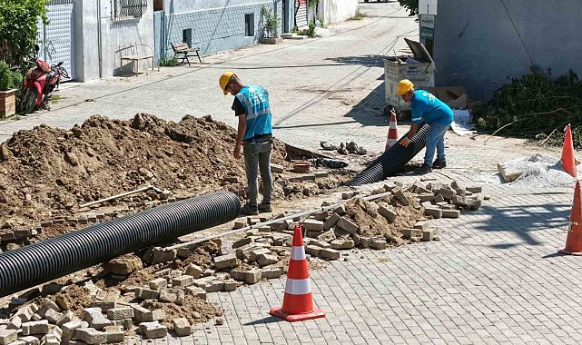 Aydın Büyükşehir'den İncirliova'da altyapı yatırımı