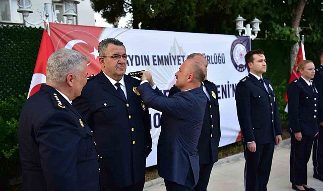 Aydın Emniyeti'nde terfi töreni düzenlendi