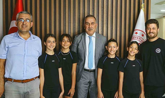 Aydın Gençlik ve Spor İl Müdürü Yığmatepe başarılı sporcuları ağırladı