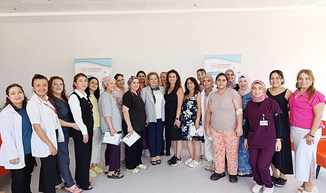 Aydın Şehir Hastanesi'nde anne ve bebek sağlığı için anlamlı buluşma